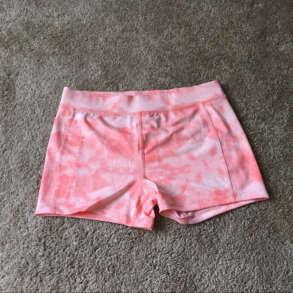 Active spandex shorts